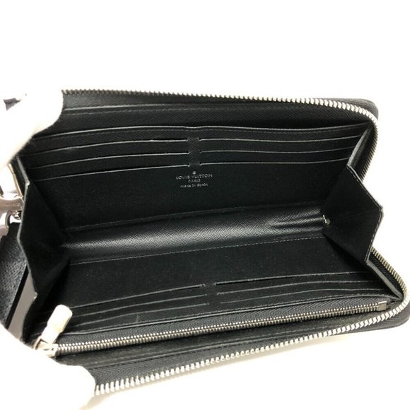 LOUIS VUITTON N60379 Damier Graphite Zippy Dragonnes L-shaped wallet with strap - Picture 4 of 11